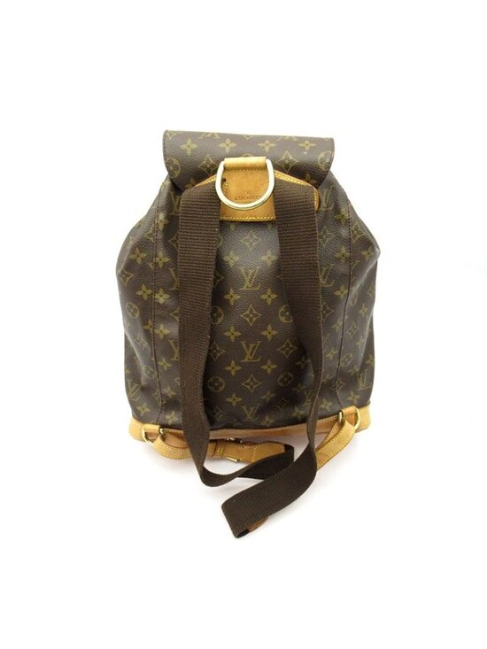 Louis Vuitton Montsouris GM Monogram Backpack Brown